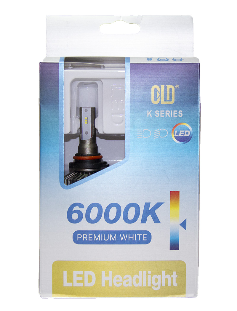 Комплект светодиодных ламп CLD K9-HB4LED HB4 6000-6500K (2016SMD*6PCS) CANBUS+EMC 2 шт