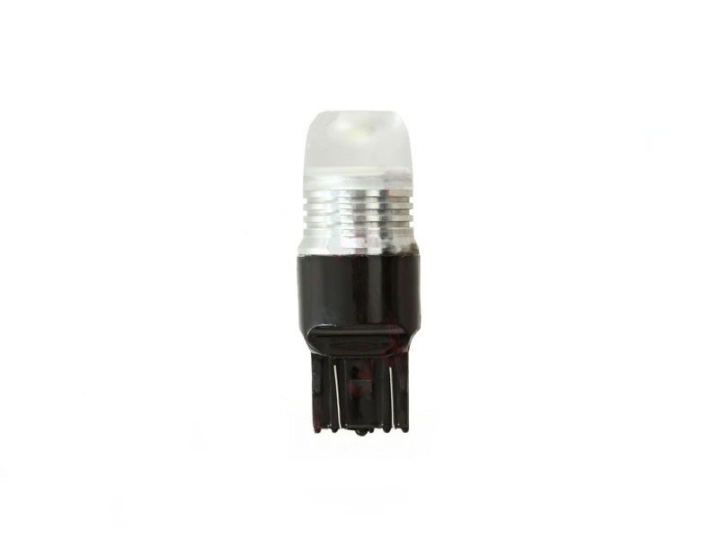 Лампа светодиодная LYNXauto LD15521 LED W21W T20 12V W3X16D 7000K