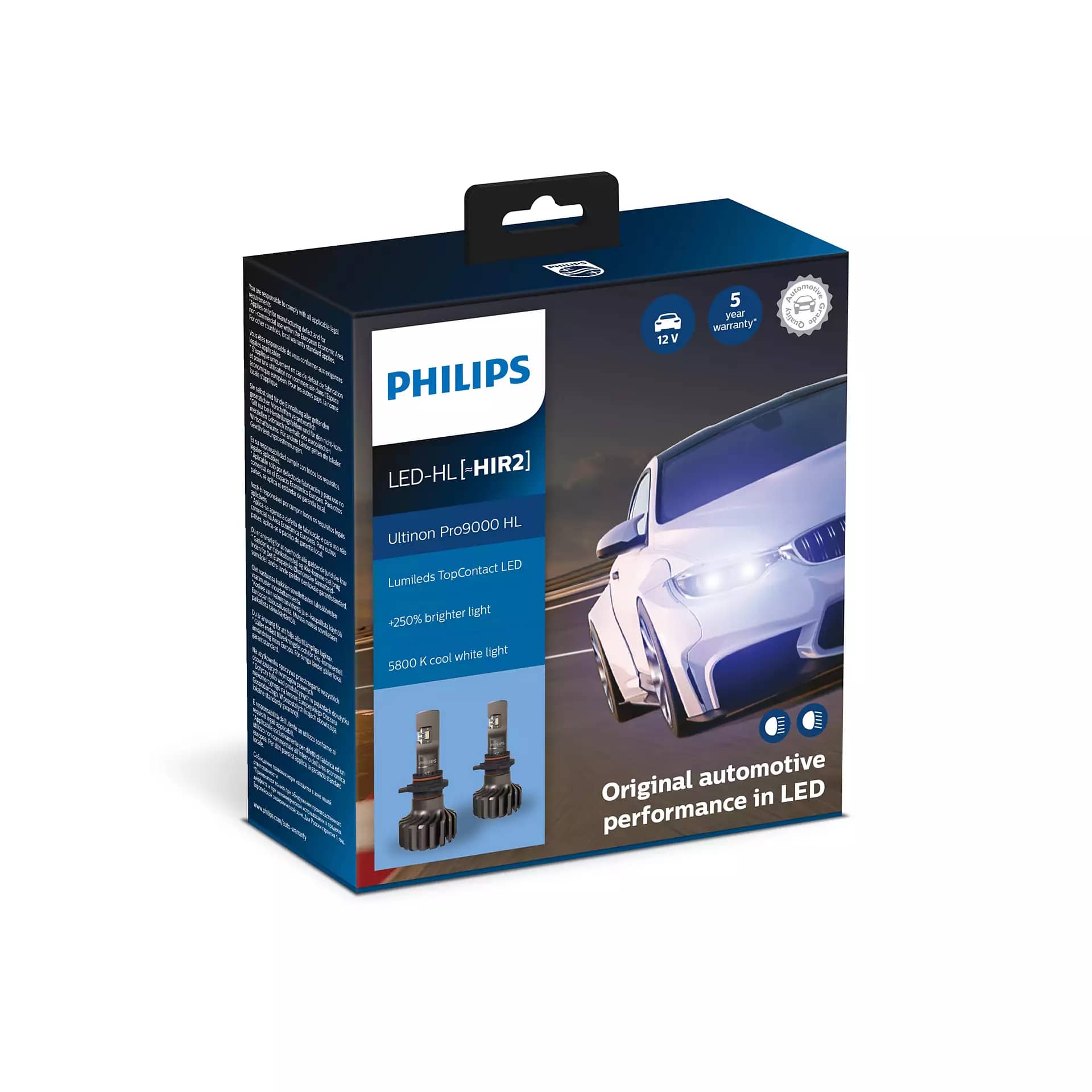 Комплект светодиодных ламп Philips 11012U90CWX2 HIR2 12V LED HIR2 2 шт