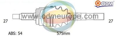 18226031 Multiparts Приводной вал