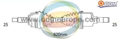 18351070 Multiparts Приводной вал