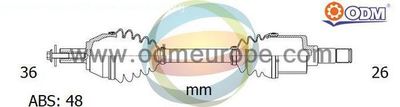 18151871 Multiparts Приводной вал