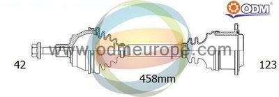 18213350 Multiparts Приводной вал