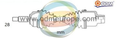 18016250 Multiparts Приводной вал