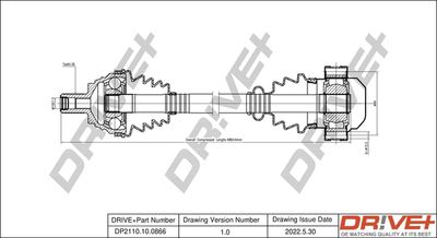 DP2110100866 Dr!ve+ Приводной вал