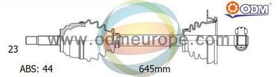 18291681 Multiparts Приводной вал