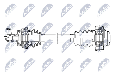 NPWVW170 NTY Приводной вал