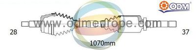 18162110 Multiparts Приводной вал