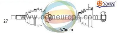 18291080 Multiparts Приводной вал