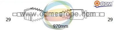 18062980 Multiparts Приводной вал