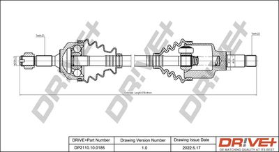 DP2110100185 Dr!ve+ Приводной вал