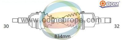 18342640 Multiparts Приводной вал