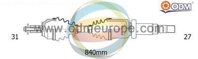 18342230 Multiparts Приводной вал