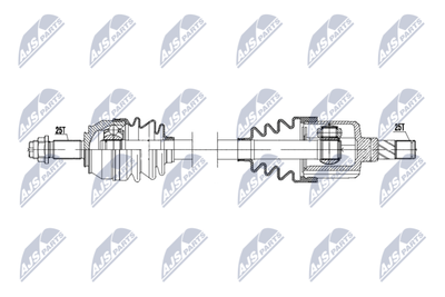 NPWPL133 NTY Приводной вал