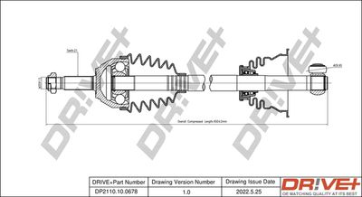 DP2110100678 Dr!ve+ Приводной вал