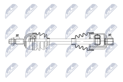 NPWPL135 NTY Приводной вал