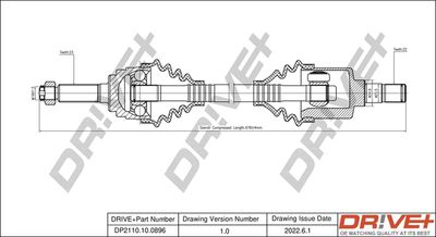 DP2110100896 Dr!ve+ Приводной вал