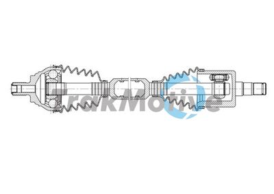 301415 TrakMotive Приводной вал