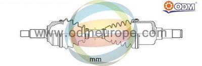 18342700 Multiparts Приводной вал