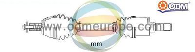 18141410 Multiparts Приводной вал