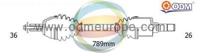 18153010 Multiparts Приводной вал