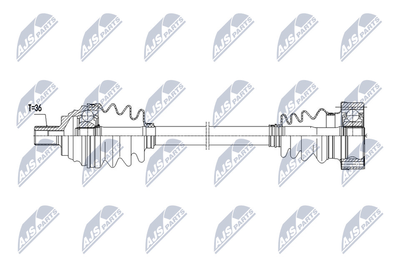 NPWVW067 NTY Приводной вал