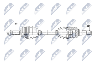 NPWTY094 NTY Приводной вал