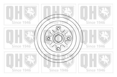 BDR531 QUINTON HAZELL Тормозной барабан