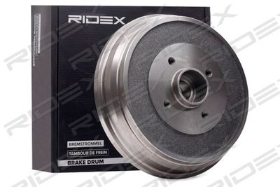 123B0215 RIDEX Тормозной барабан