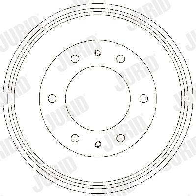 329269J JURID Тормозной барабан